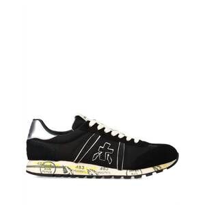 NEW PREMIATA women's lucy d 7760 lace-up sneakers in black